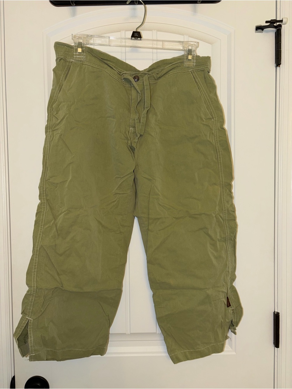Prana Olive Green Women's Capris
